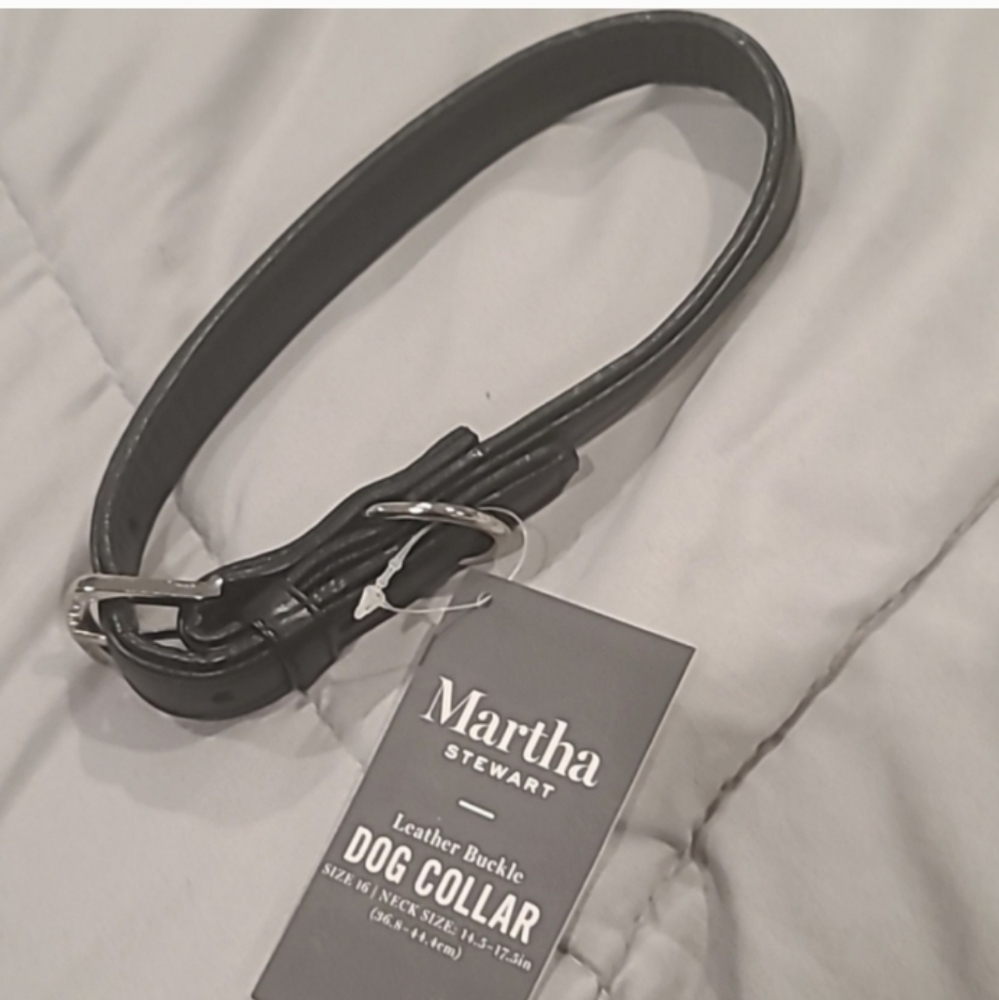 ❤️10/$13 New Martha Stewart Vegan Dog collar